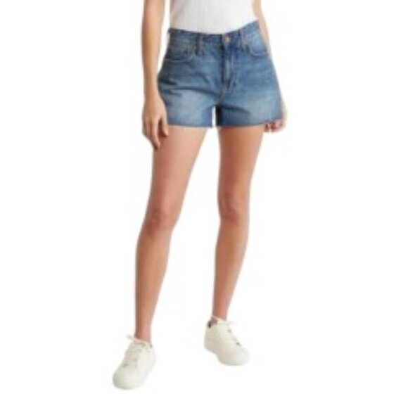 NWT Madewell Relaxed Denim Shorts 25 - Picture 1 of 5